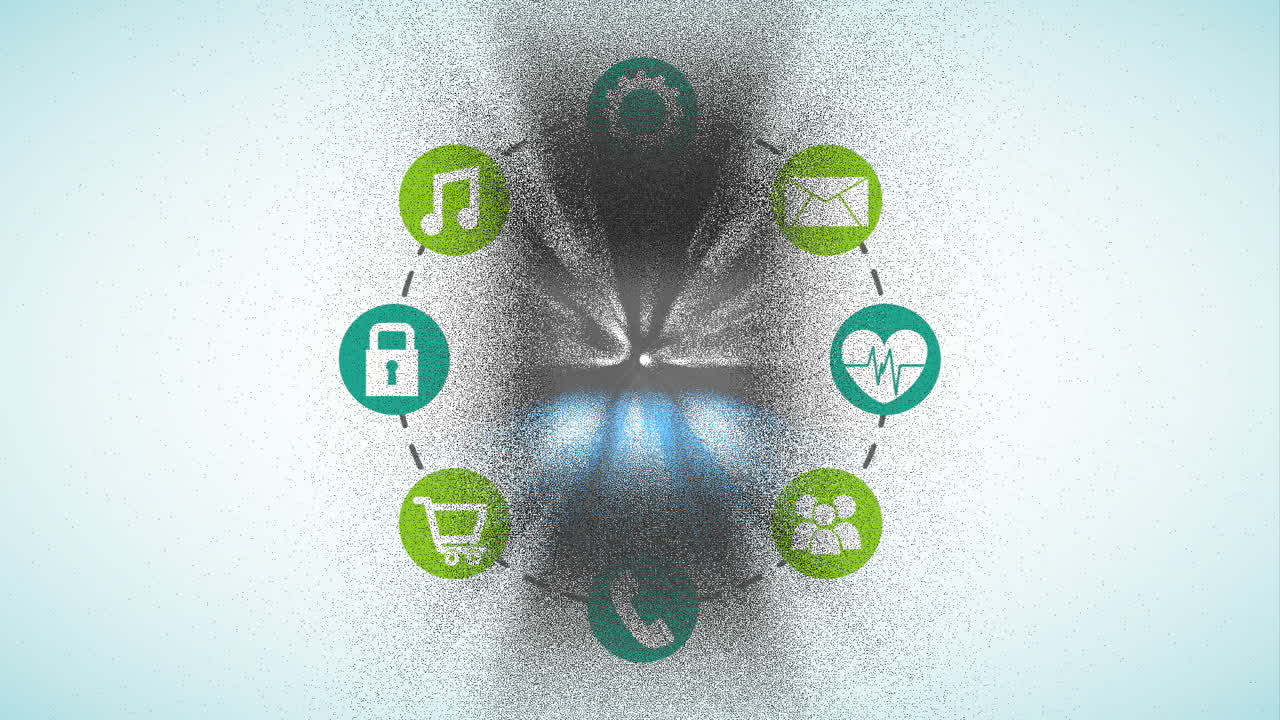 연결된 기능을 갖춘 스마트 워치