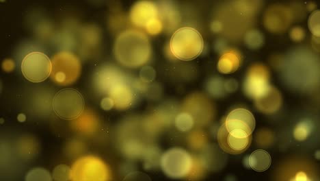 elemento gráfico para la producción de medios: luces desfocalizadas amarillas