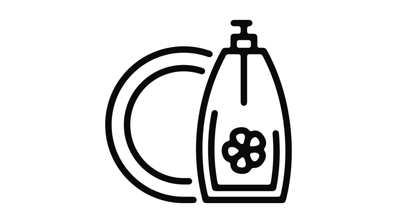 Vask Linjebevægelsesgrafik