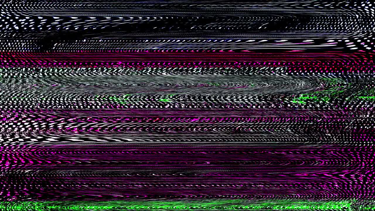 textura de glitch digital en 4k. superposición en bucle