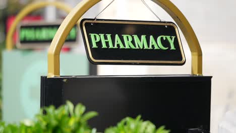 pharmacy sign