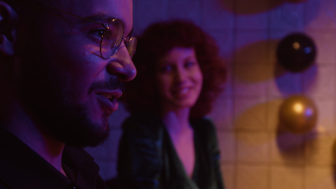 People celebrating at a party