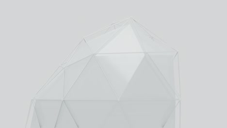 fondo de plexo abstracto con forma blanca en movimiento con líneas y puntos