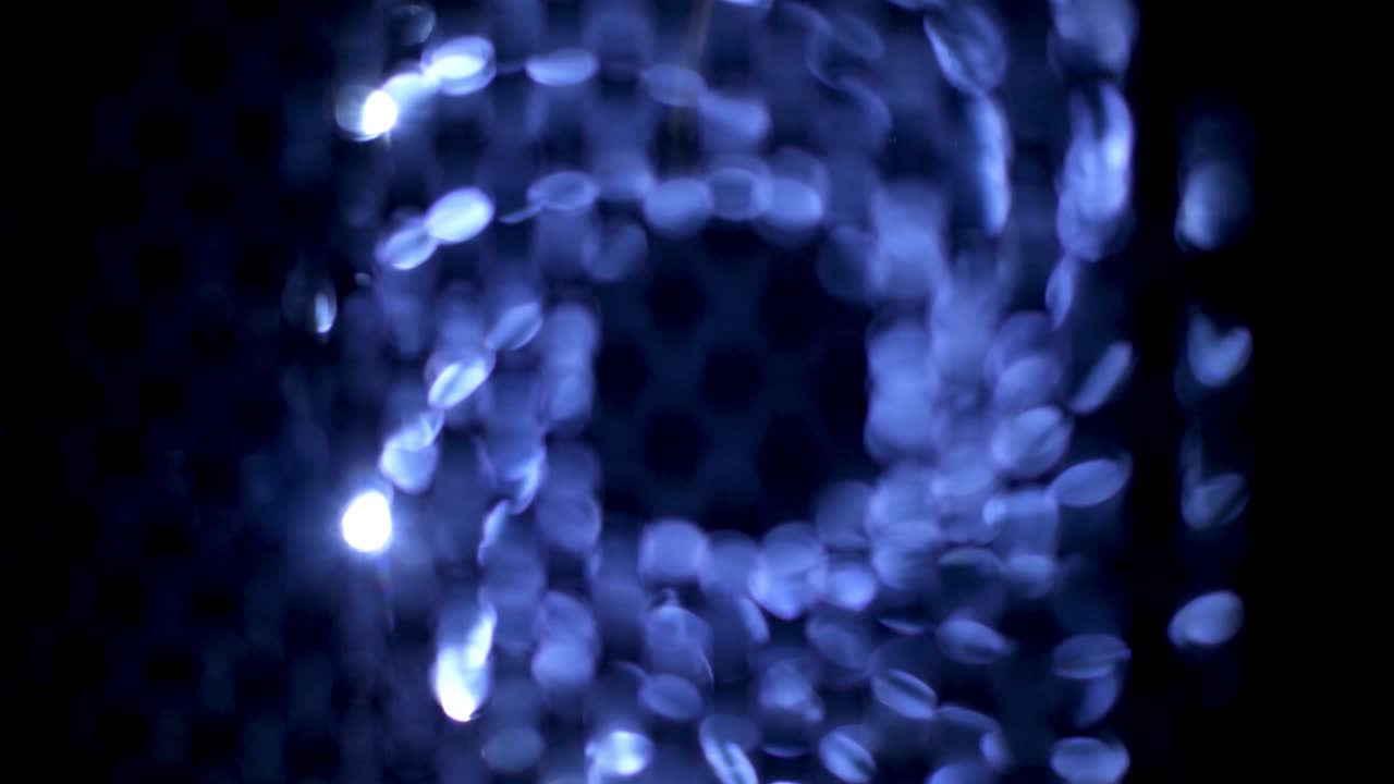 네온 조명, led 조명, cpu 냉각기, 서버 컴퓨터 내부의 내부 led에 의해 조명 된 팬