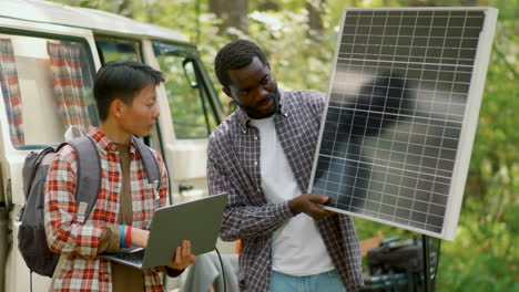 specialists setting pv system