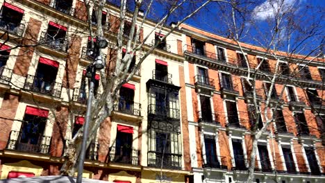 la arquitectura de madrid, españa.