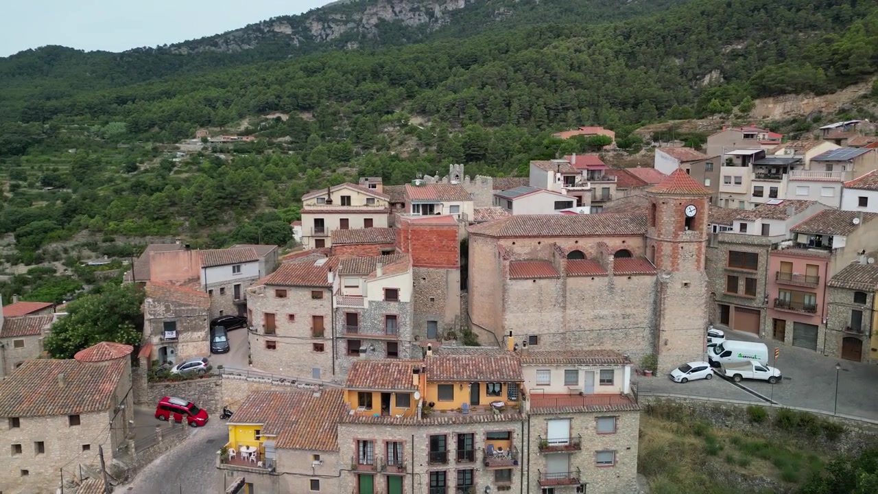 Il villaggio di Colldejou, Serra de Llaberia