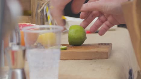 Lime-Sliced-and-Served-in-Gin-and-Tonic-Drink