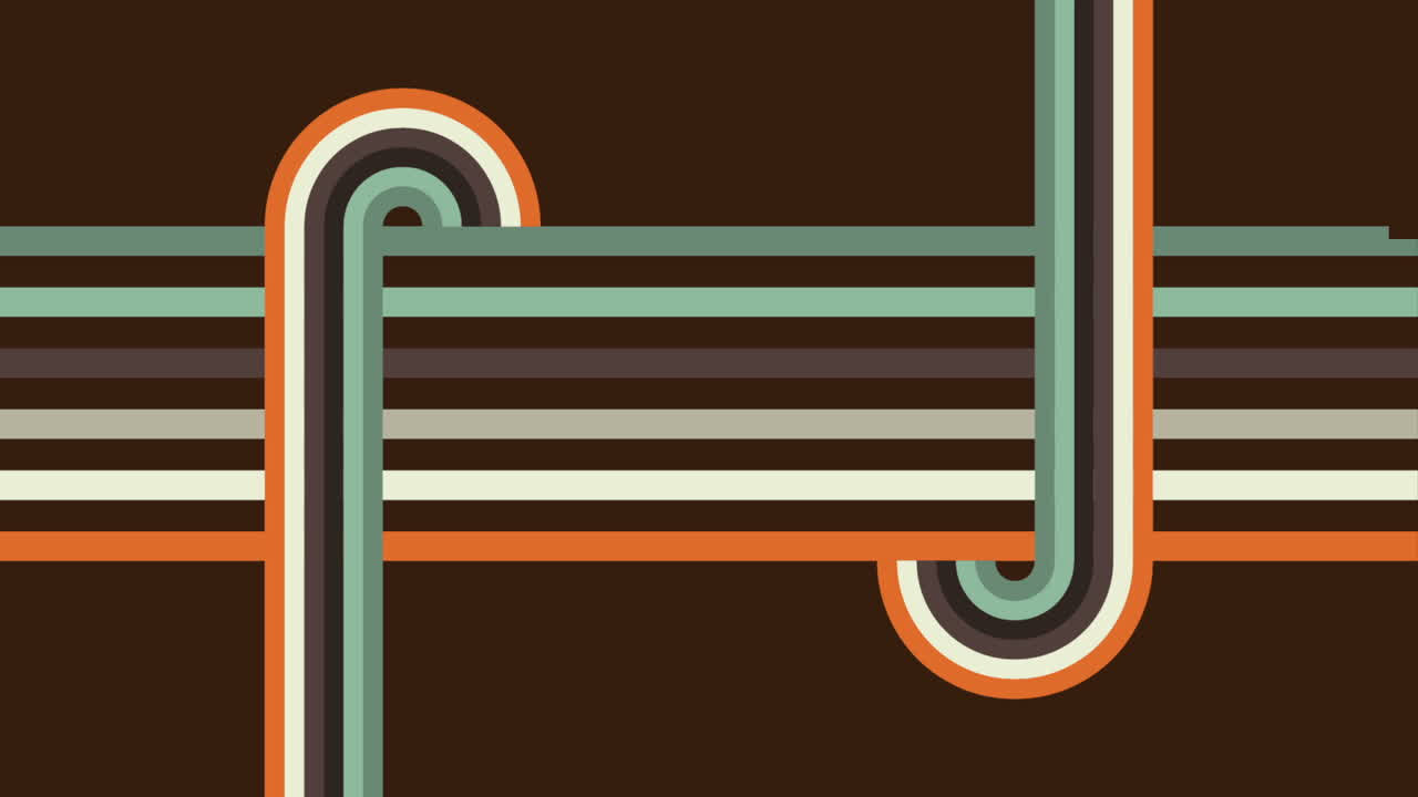 레트로 기하학적 배경 디자인