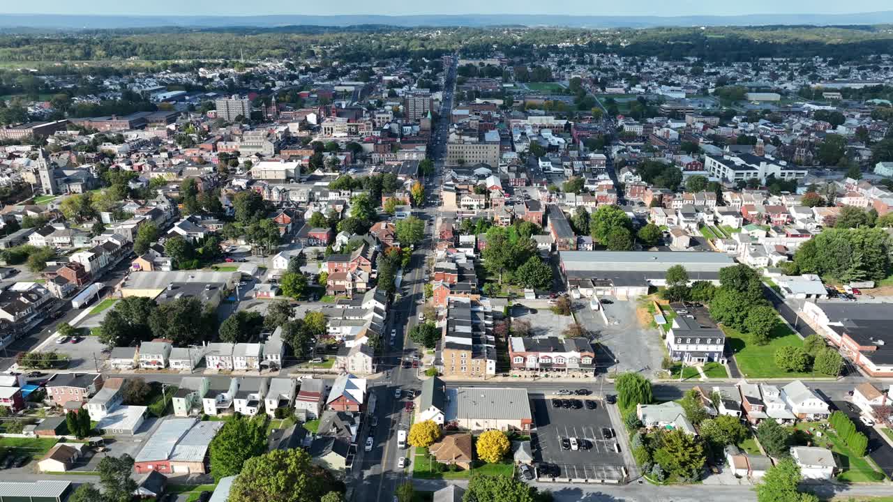 líbano, pensilvania durante el otoño