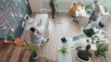 modern office team meeting
