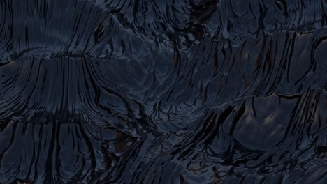 black abstract background. detailed displaced surface. abstract planet surface. noise texture. 3d rendering animation loop. 4k uhd