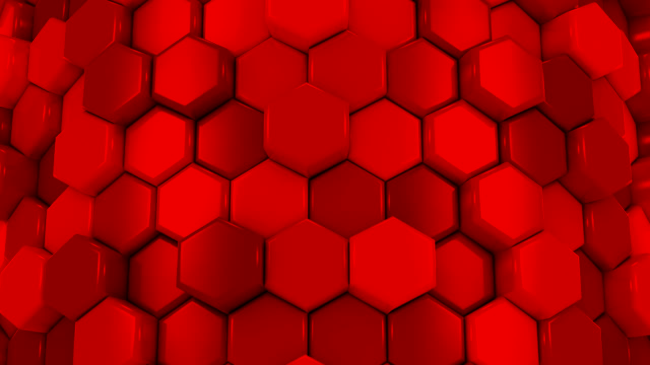 los panales de miel animados cambian de color