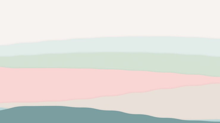Abstract Motion Background with Soft Pastel Layered Shapes