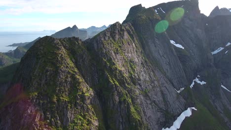 Imágenes-Aéreas-De-Las-Islas-Del-Archipiélago-Lofoten