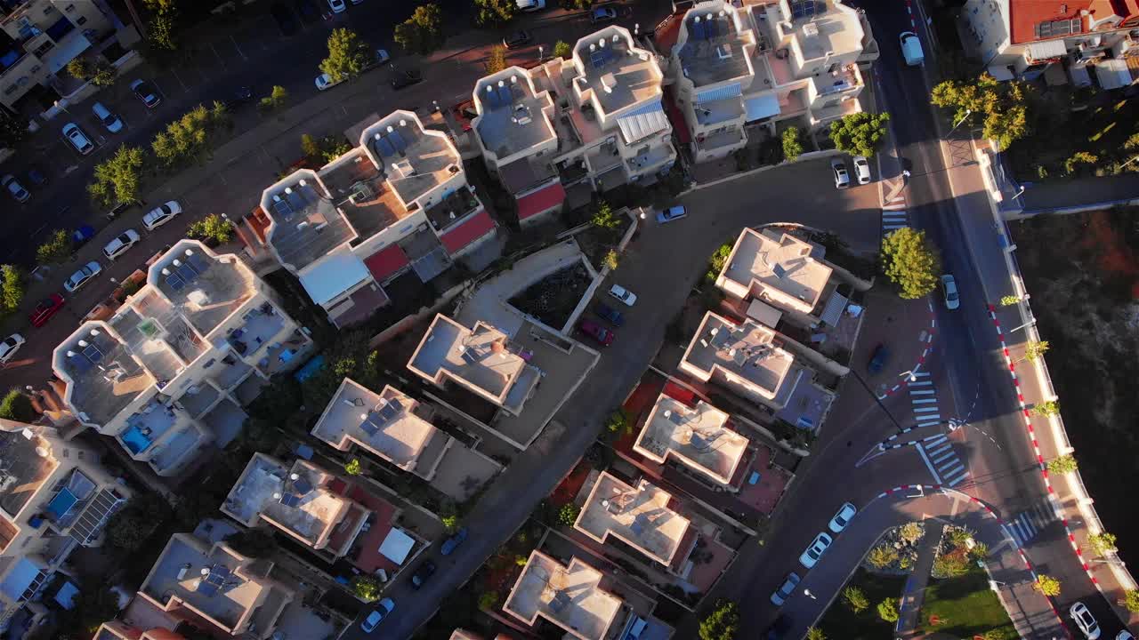 vista aérea de un barrio residencial