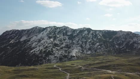 mountain scenery with winding road