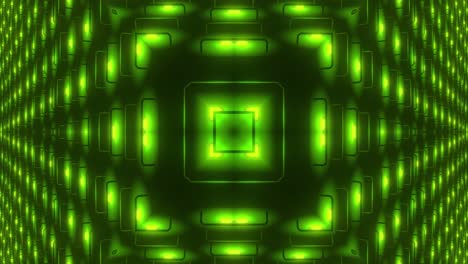 abstract green light geometric pattern