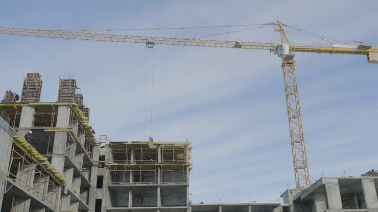 Construction Site of a Multi-story Building
