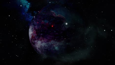 a mysterious planet resides in the universe