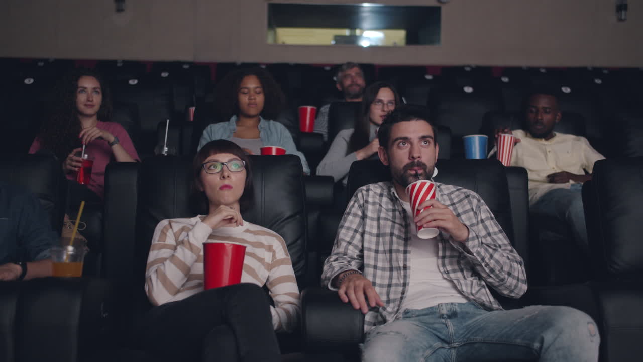 Moviegoers at the Cinema