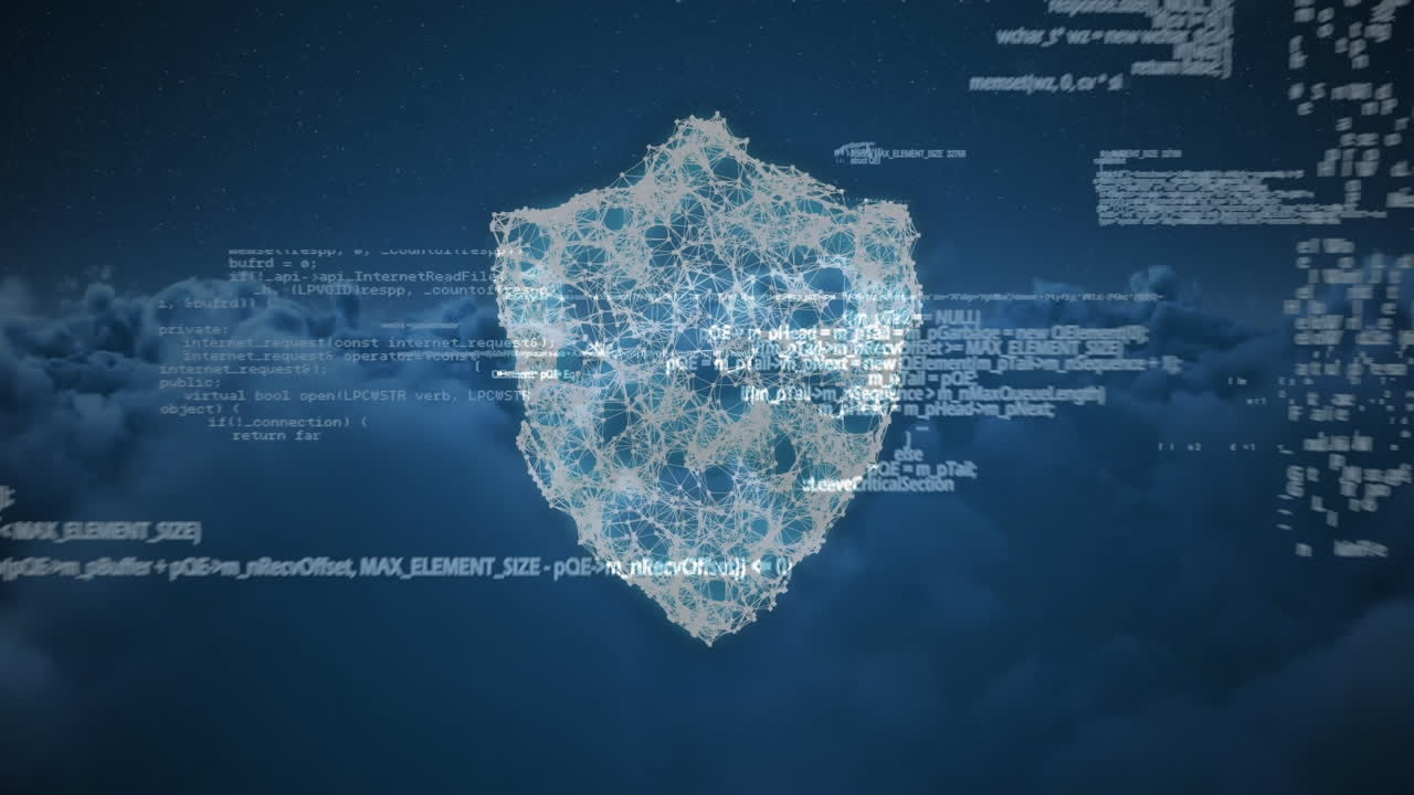 Digital composite of the coding system of a cyber lock