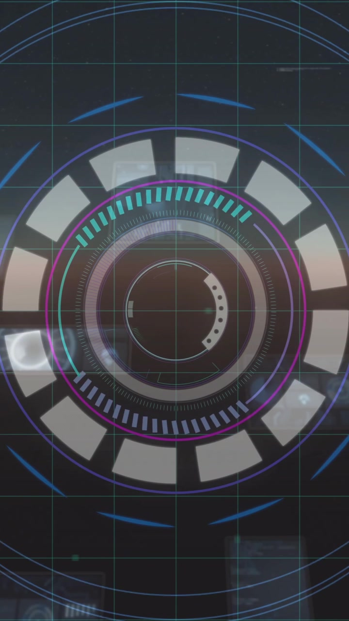 Animation of data processing over scope scanning
