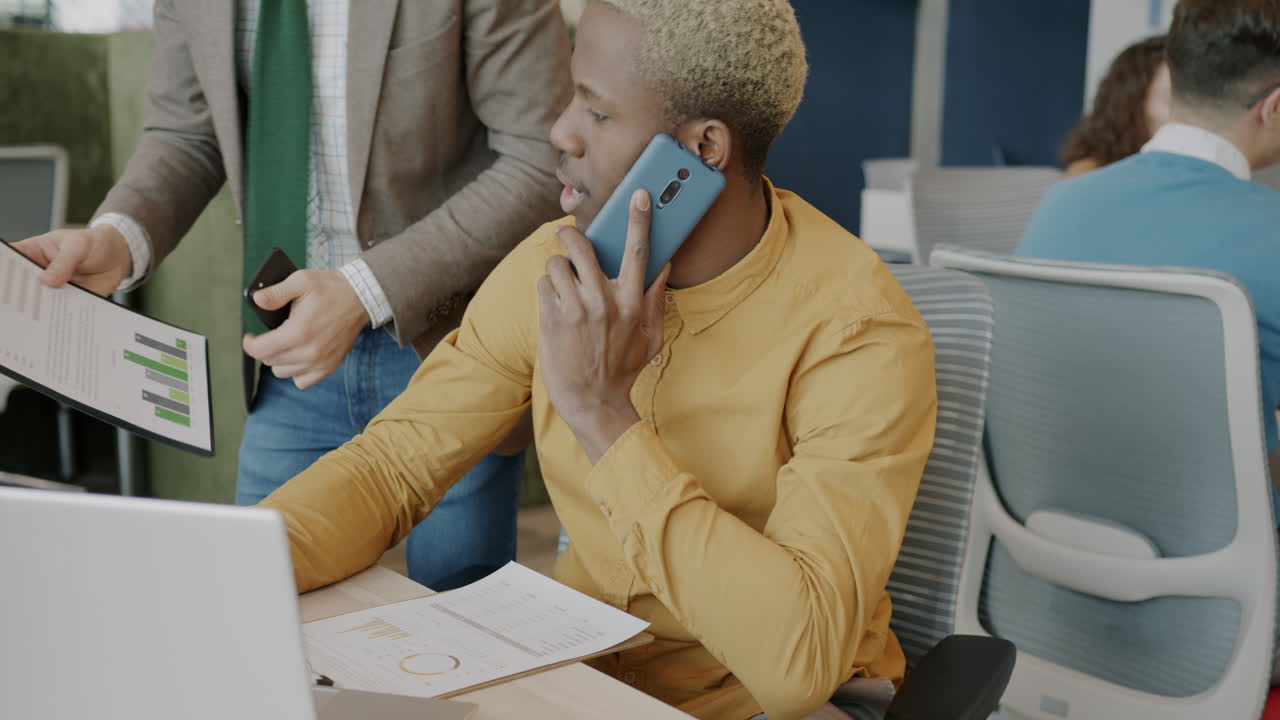 Business Meeting in Office