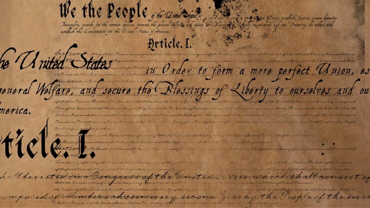 Written constitution of the United States 4k