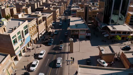 aerial view of a city in the middle east