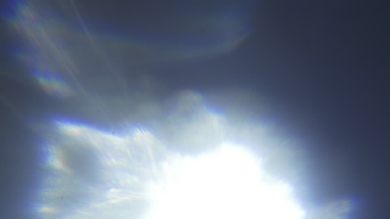 Fughe di Luce e Bagliori dell'Obiettivo Astratti e Colorati