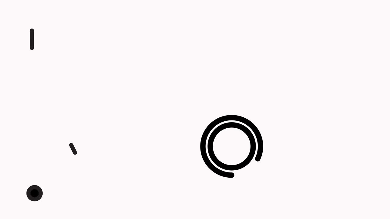 animación del icono de la línea de cambio de divisas con alfa