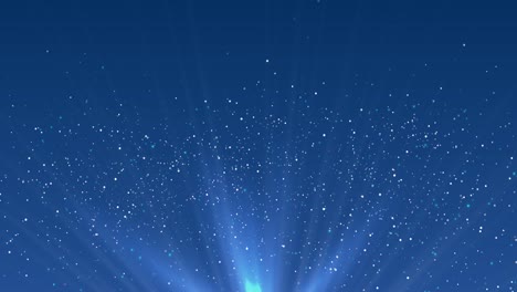 particle stream flowing digital data lines network hightech digital product corporate promotion