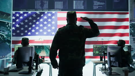 american military personnel ensure servers protection and classified information