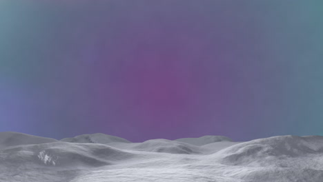 animación de montañas grises en fondo de color