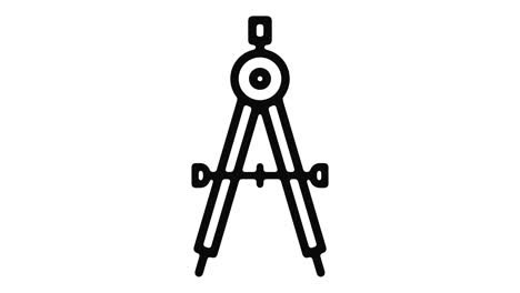 dibujo gráfico de movimiento de línea