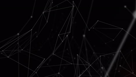 animation of network of connections over black background