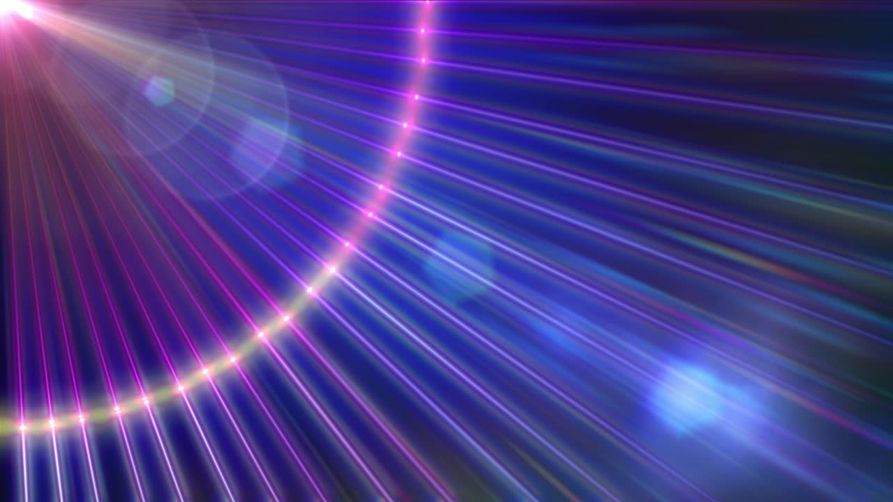 luz de rayos estelares de pulso 4k