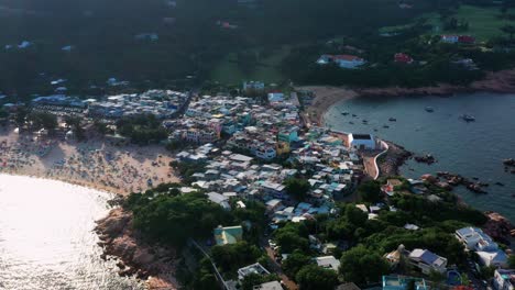 vista aérea de shek o, hong kong