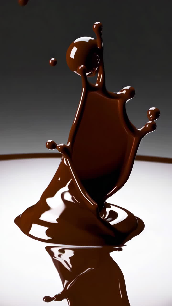 chorrito de chocolate