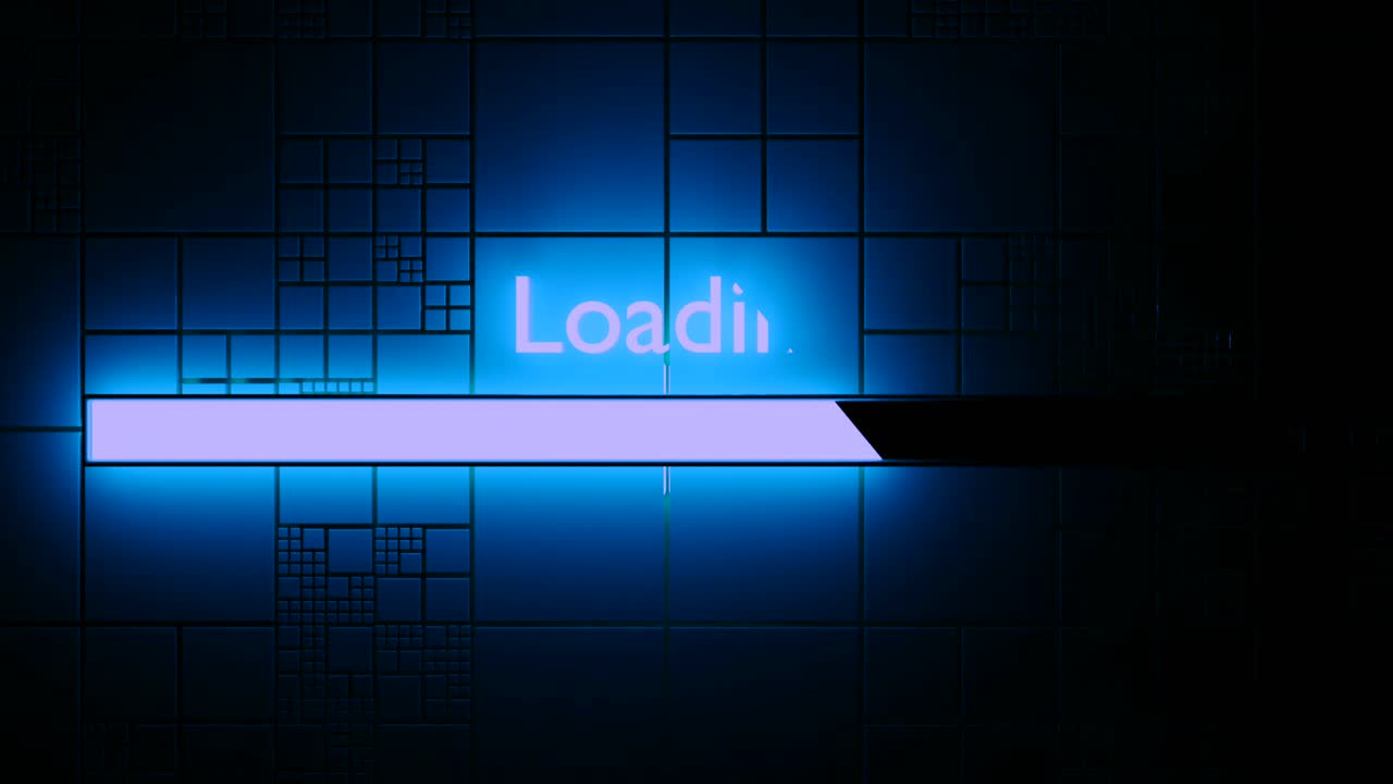 Loading Screen Graphic Design