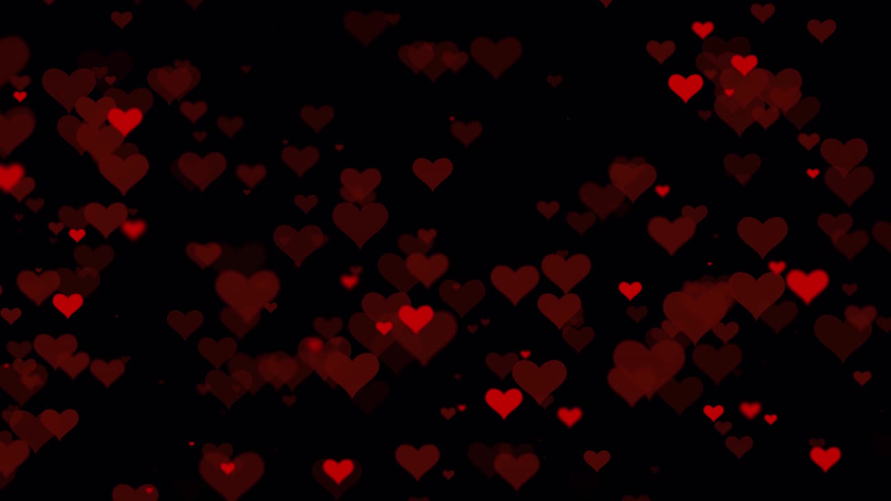 Red hearts love valentines day heart glowing shiny red hearts love marriage concept background