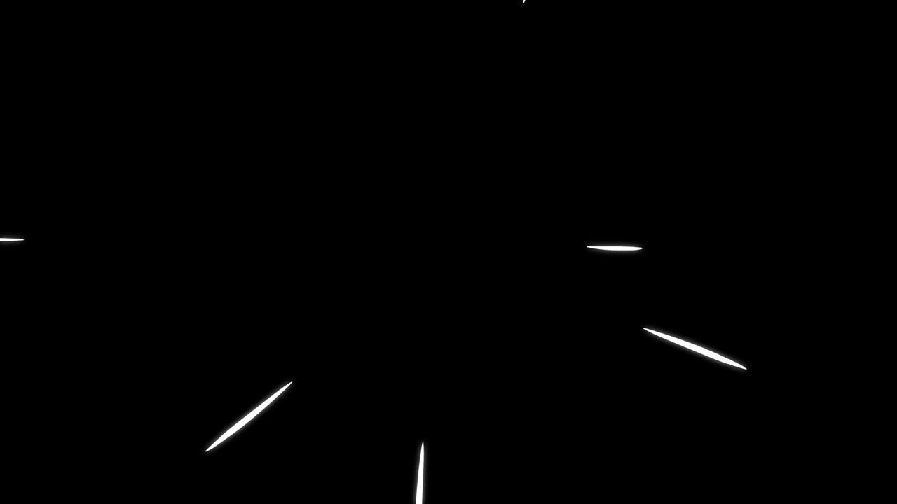 Abstract glow speed lines.4k resolution.Alpha channel.Speed lines wind tunnel looped animated