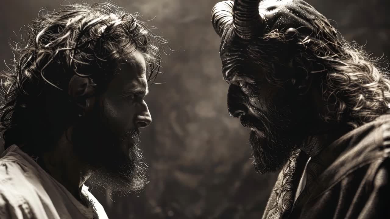 Confrontation of Good and Evil