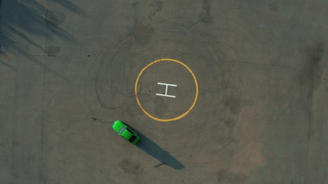 아리엘 오버헤드  드리프트 스포츠카 서클