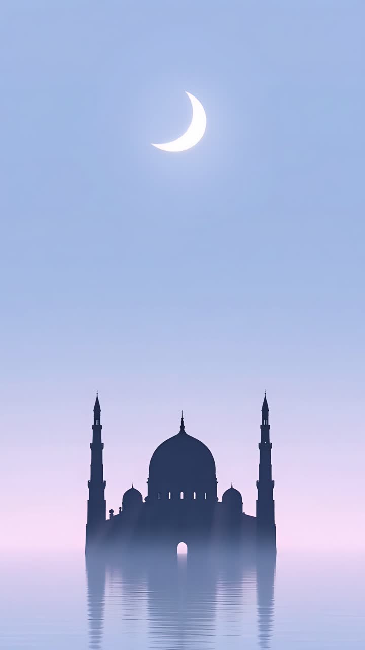 Eid al-Adha Moschea Sfondo islamico 4K