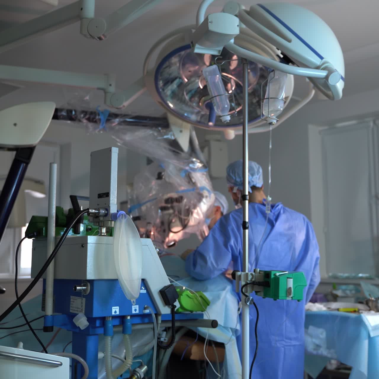 Neurosurgeon emergency specialists. Medical surgery healthcare treatment