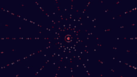 radiant purple circle surrounded by mesmerizing pattern