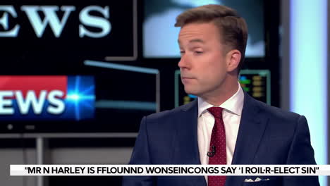 news interview with a journalist