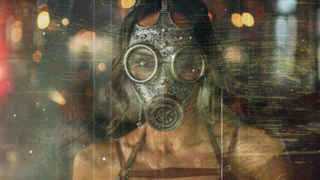 tecnología femenina con auriculares vr en hecho con ai